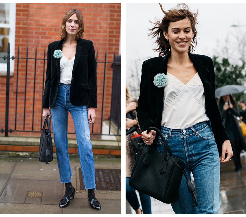 10 Details I liked from London FW Street Style - Blue is in Fashion ...