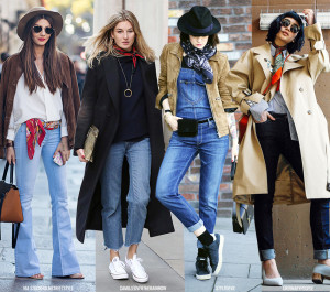 Bandana Girls - Blue is in Fashion this Year