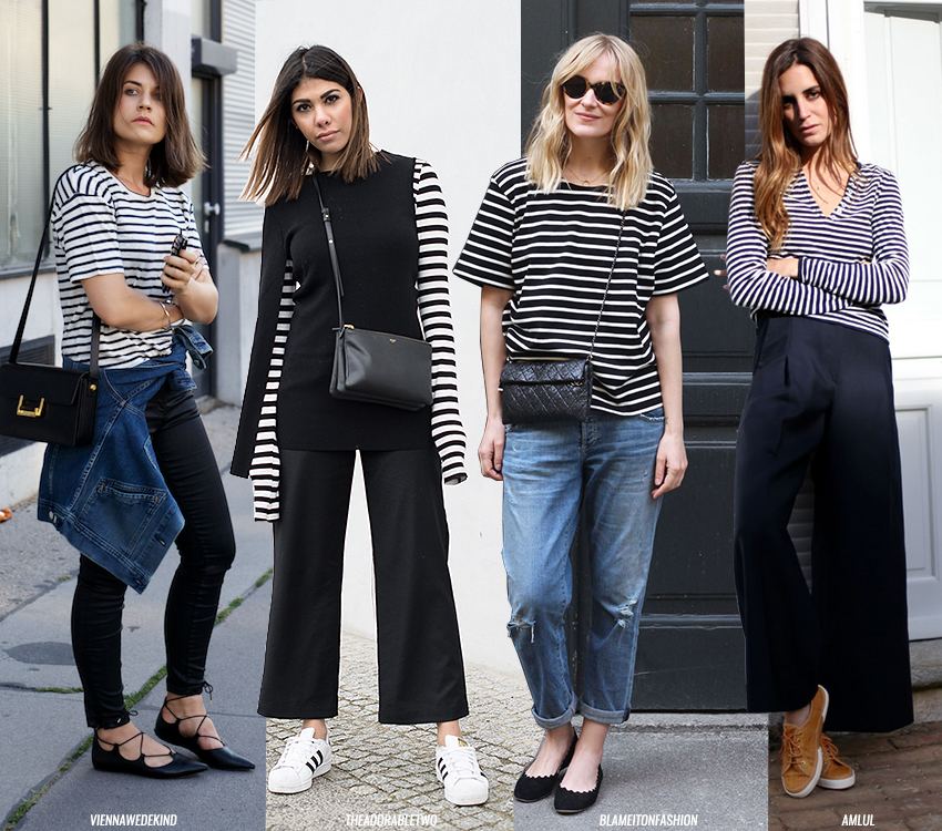 More on Striped Tops - Blue is in Fashion this Year