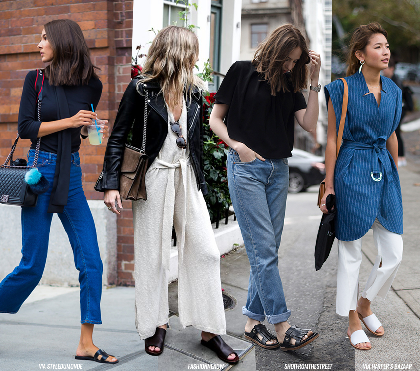 The Slippers Trend - Blue is in Fashion this Year