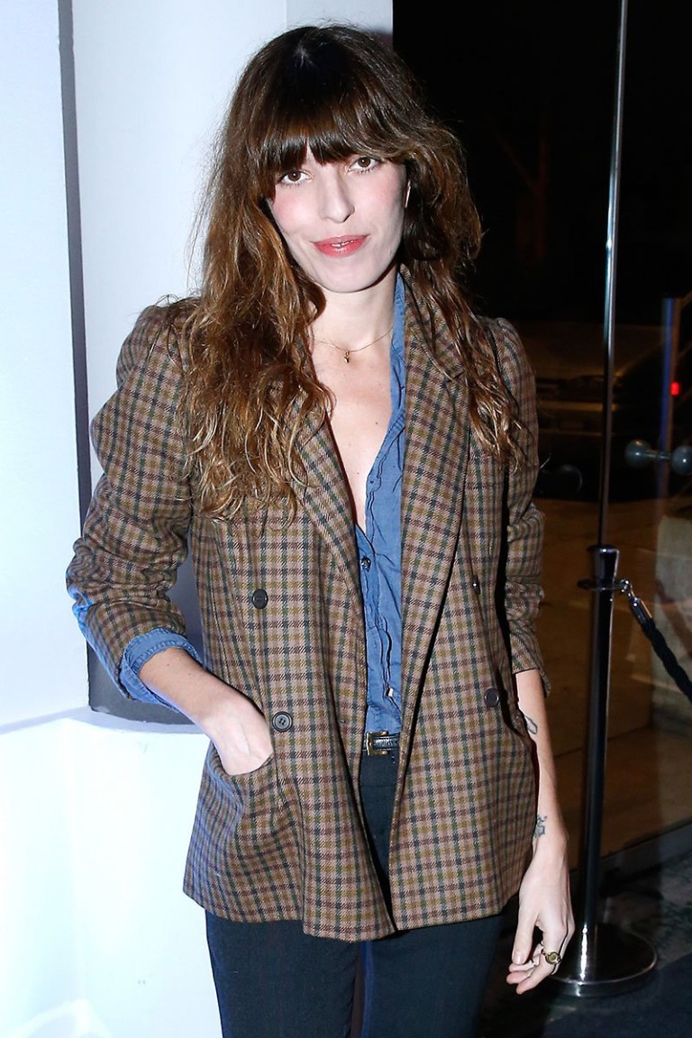 Dedicated to Lou Doillon - Blue is in Fashion this Year