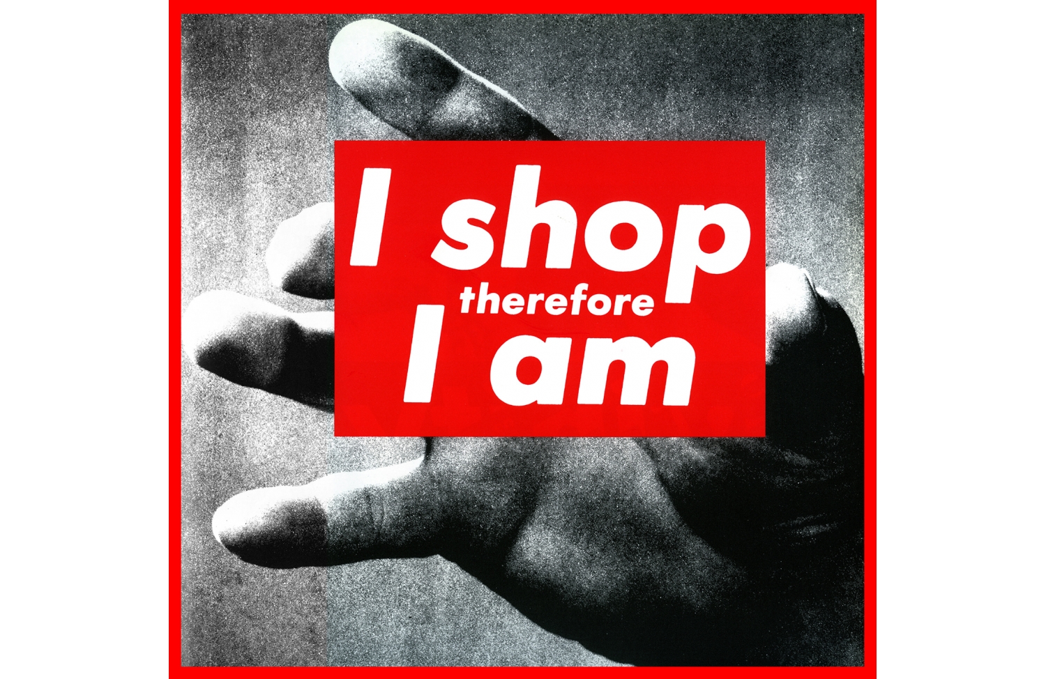 Barbara Kruger's Art - Blue is in Fashion this Year