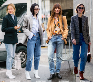 Spring Uniform: Jeans + Jacket - Blue is in Fashion this Year