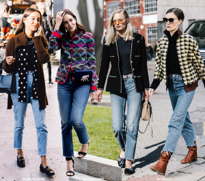 Spring Uniform: Jeans + Jacket - Blue is in Fashion this Year