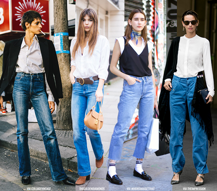 Jeans - 2 Ways to Wear Them - Blue is in Fashion this Year