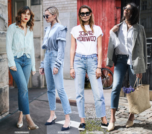 2017 Jeans are... Cropped - Blue is in Fashion this Year