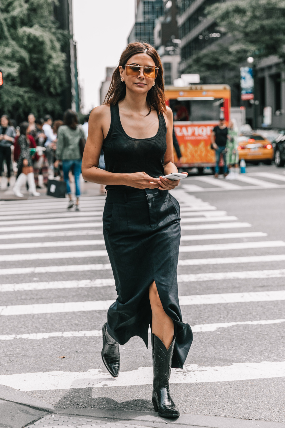 New York Fashion Week Street Style Faves - Blue is in Fashion this Year